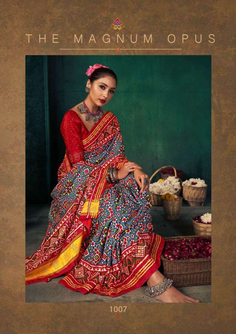 KESHARIYA BY ASLIWHOLESALE 1001 TO 1008 SERIES DESIGNER SILK SAREES