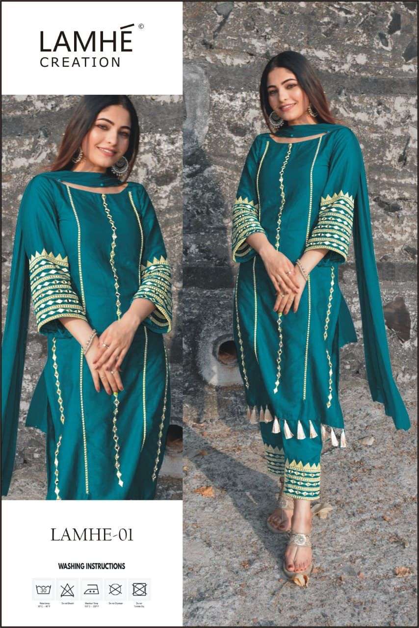 LAMHE CREATION NX VOL-1 BY ASLIWHOLESALE 01 TO 02 SERIES JAM COTTON DRESSES