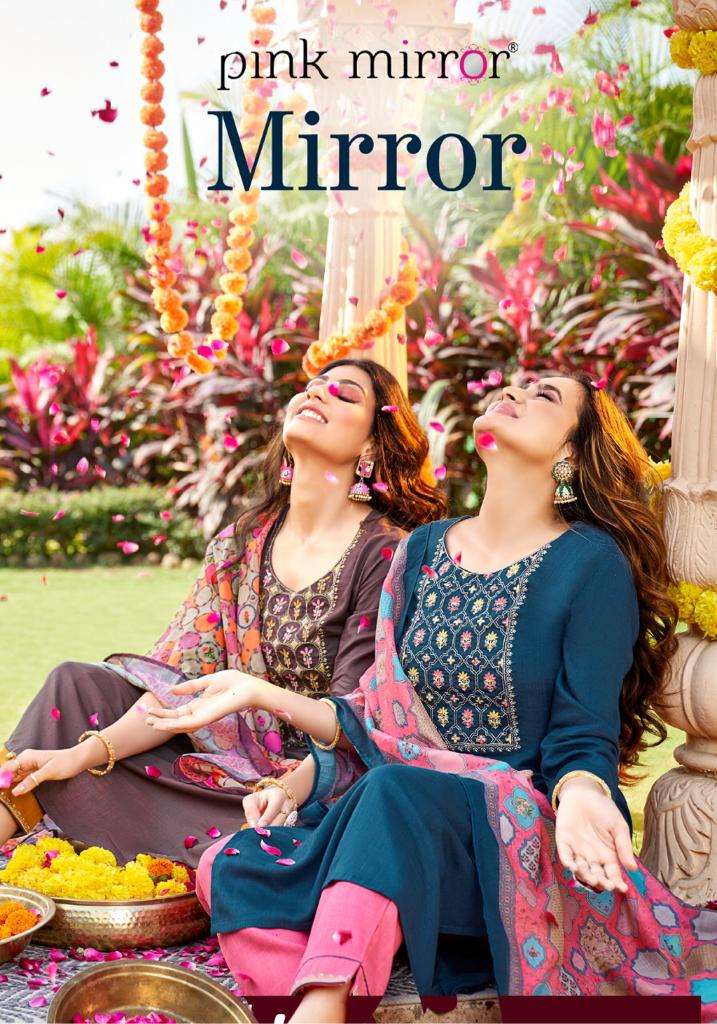 MIRROR BY PINK MIRROR 1001 TO 1006 SERIES DESIGNER VISCOSE DRESSES