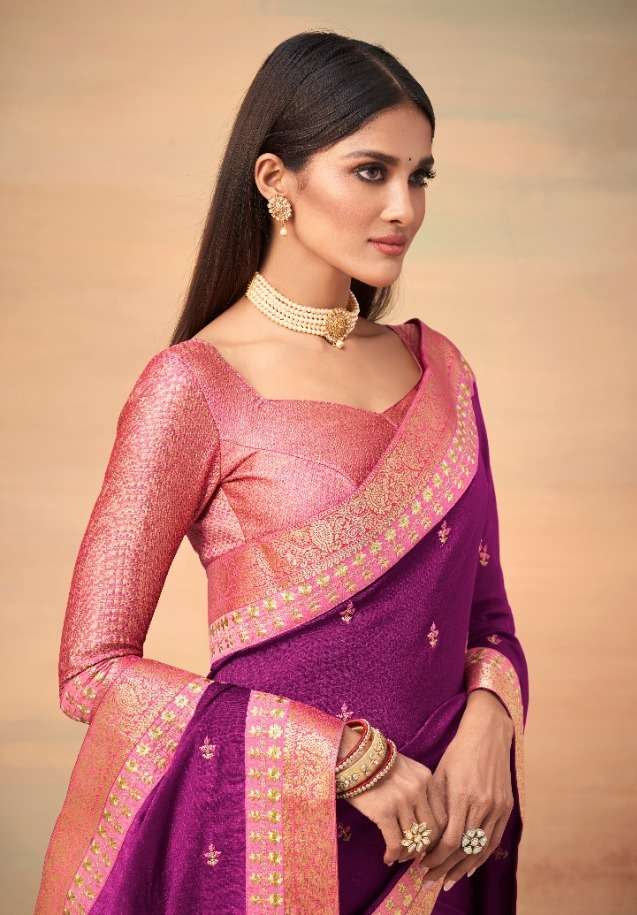 MYRAH VOL-2 BY ANMOL CREATIONS 5001 TO 5010 SERIES DESIGNER SAREES