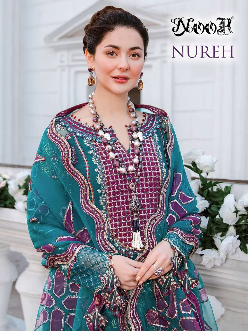 NUREH BY NOOR 13104 TO 13106 SERIES DESIGNER GEORGETTE DRESSES