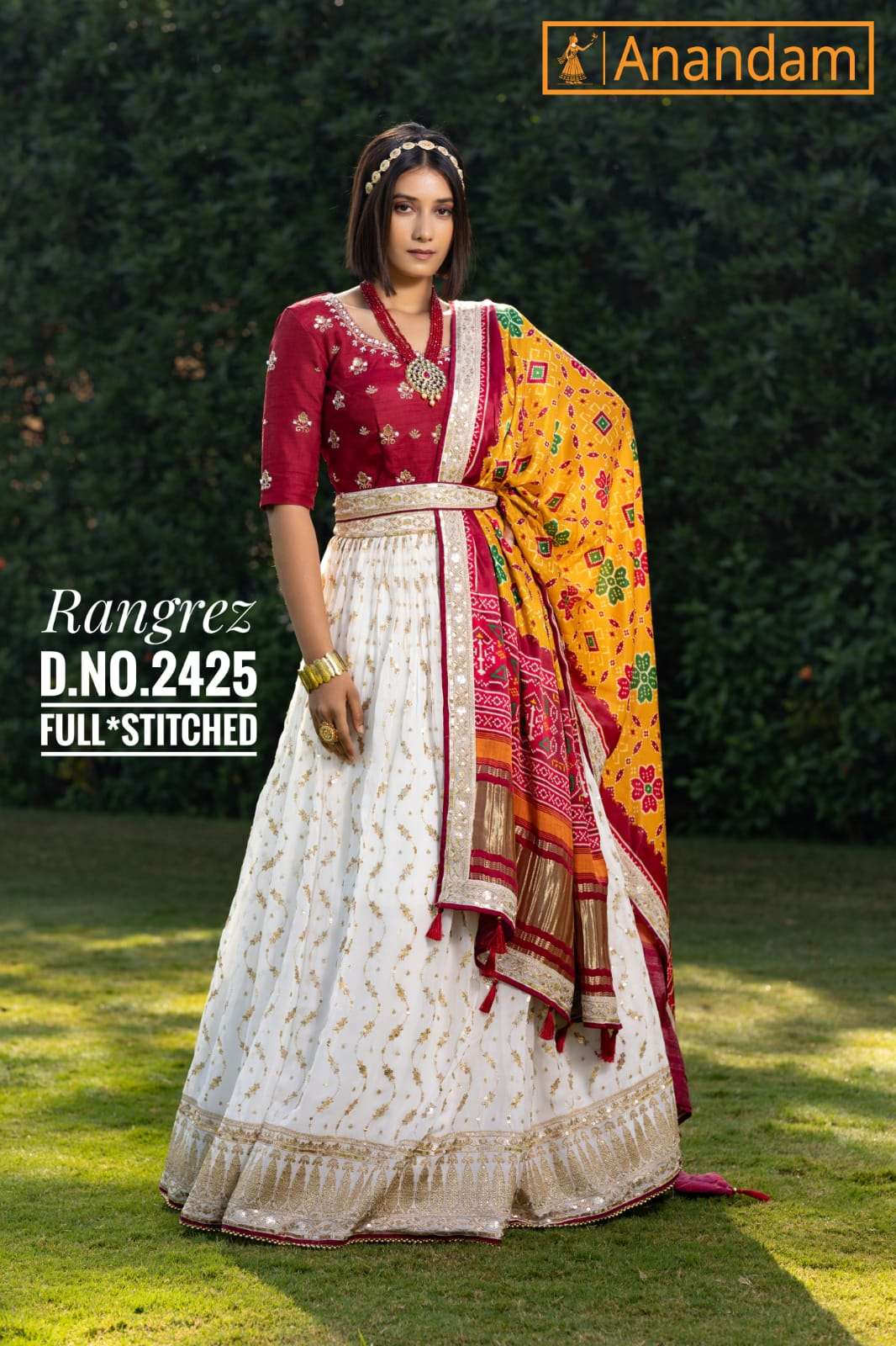 RANGREJ BY ANANDAM 2425 TO 2427 SERIES DESIGNER LEHENGAS