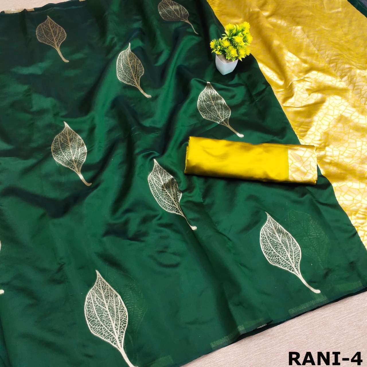 RANI VOL-4 BY ASLIWHOLESALE DESIGNER JACQUARD SAREES