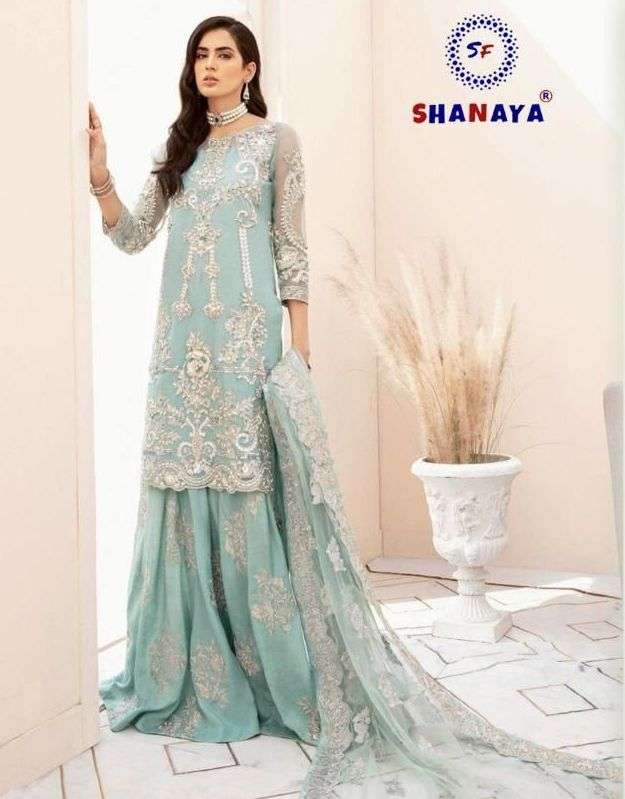 ROSE BRIDAL S-58 HIT DESIGN BY SHANAYA FASHION FAUX GEORGETTE DRESSES