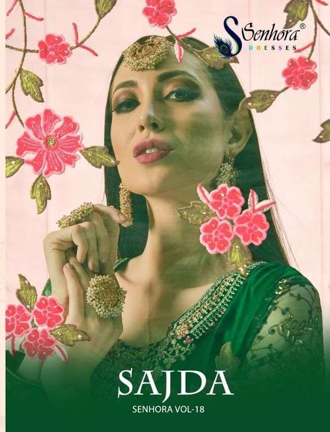 SAJDA SENHORA VOL-18 BY SENHORA 18002 TO 18004 SERIES HEAVY PATIYALA DRESSES