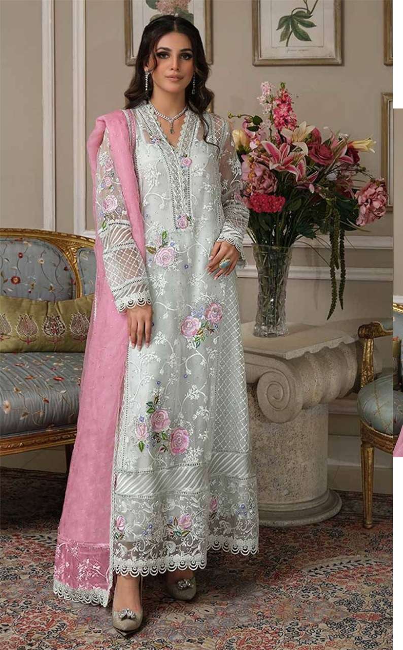 SERENE S-34 HIT DESIGN BY SERENE FAUX GEORGETTE PAKISTANI DRESS