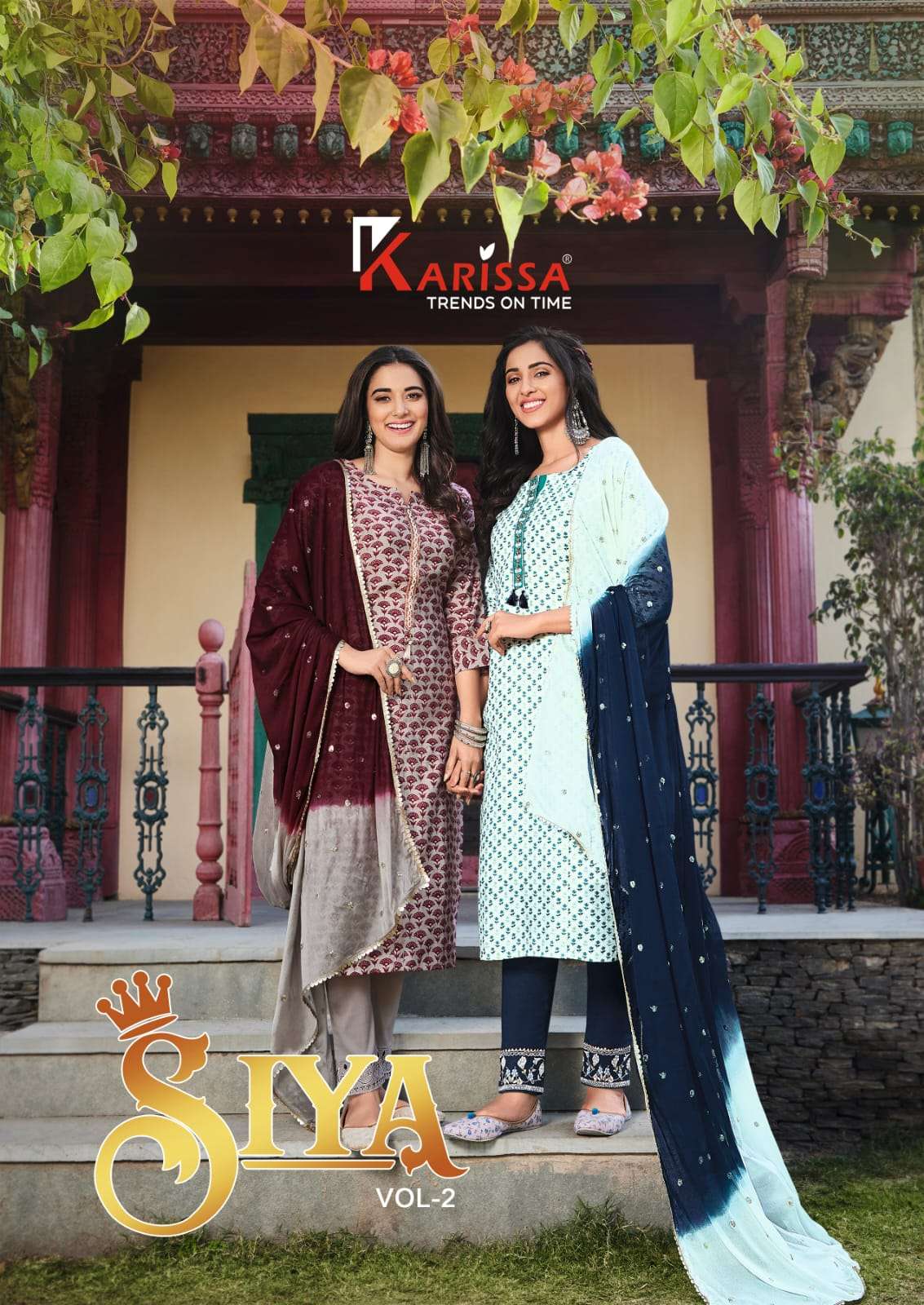 SIYA VOL-2 BY KARISSA 201 TO 205 SERIES DESIGNER SILK DRESSES