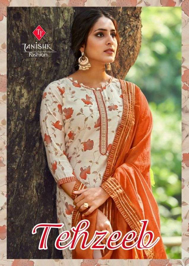 TEHZEEB BY TANISHK FASHION 17701 TO 17704 SERIES DESIGNER DRESSES