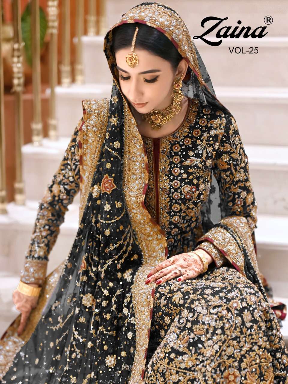 ZAINA VOL-25 BY PRIYAM DESIGNER FAUX GEORGETTE DRESSES