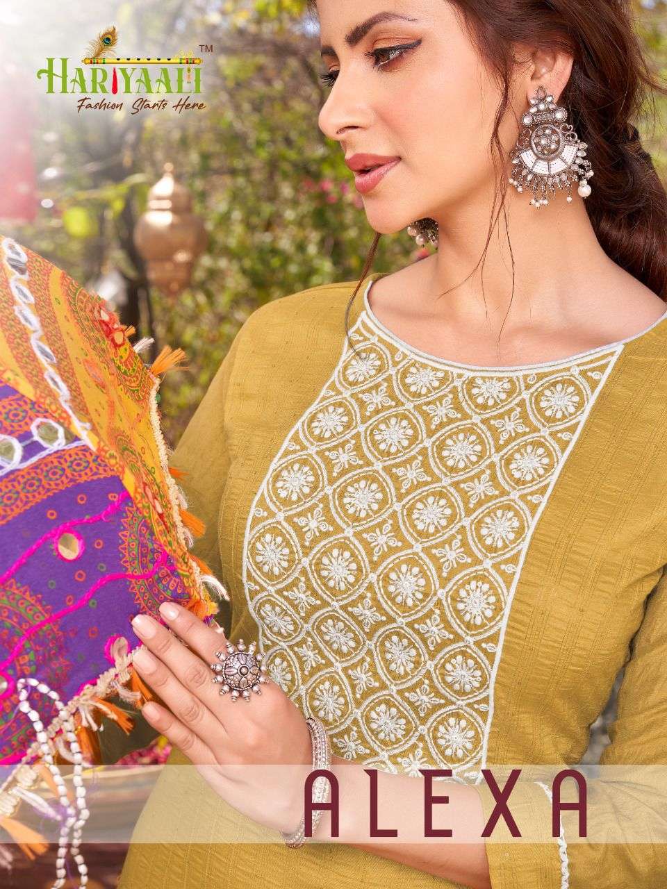 ALEXA BY HARIYAALI 1001 TO 1009 SERIES VISCOSE SILK KURTIS