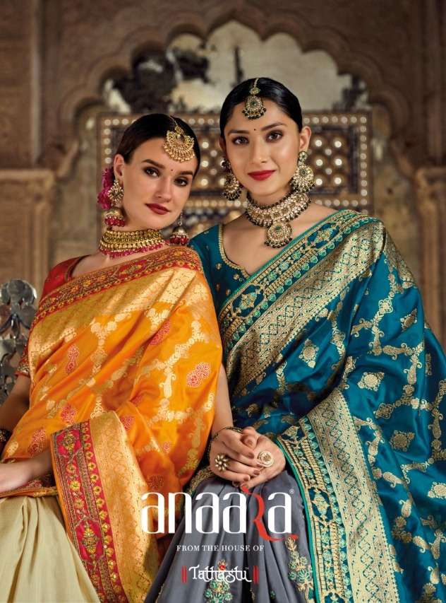 ANAARA 5200 SERIES BY TATHASTU 5201 TO 5210 SERIES VISCOSE SILK SAREES