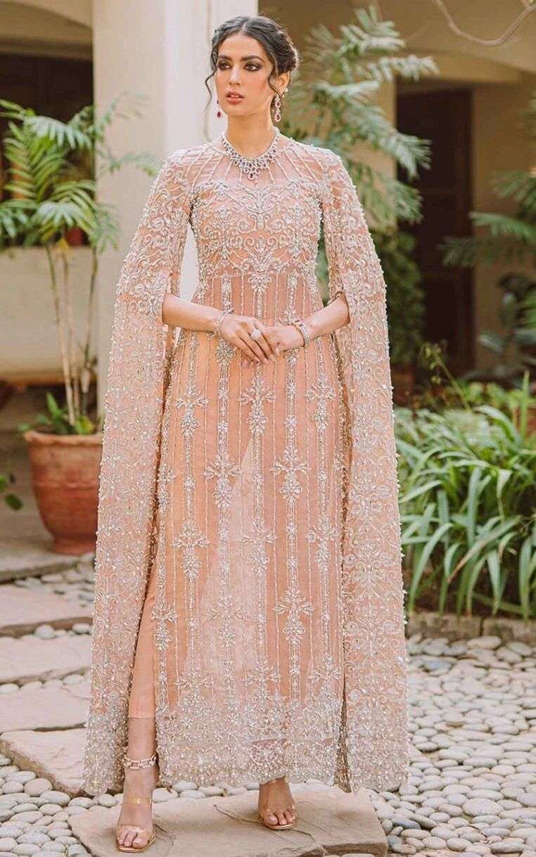 ASIM JOFA 56085 HIT DESIGN BY ASIM JOFA DESIGNER BUTTERFLY NET PAKISTANI DRESS