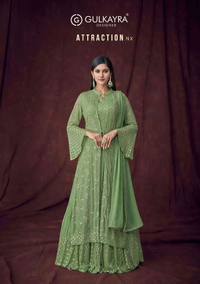 ATTRACTION NX BY GULKAYRA DESIGNER GEORGETTE DRESSES