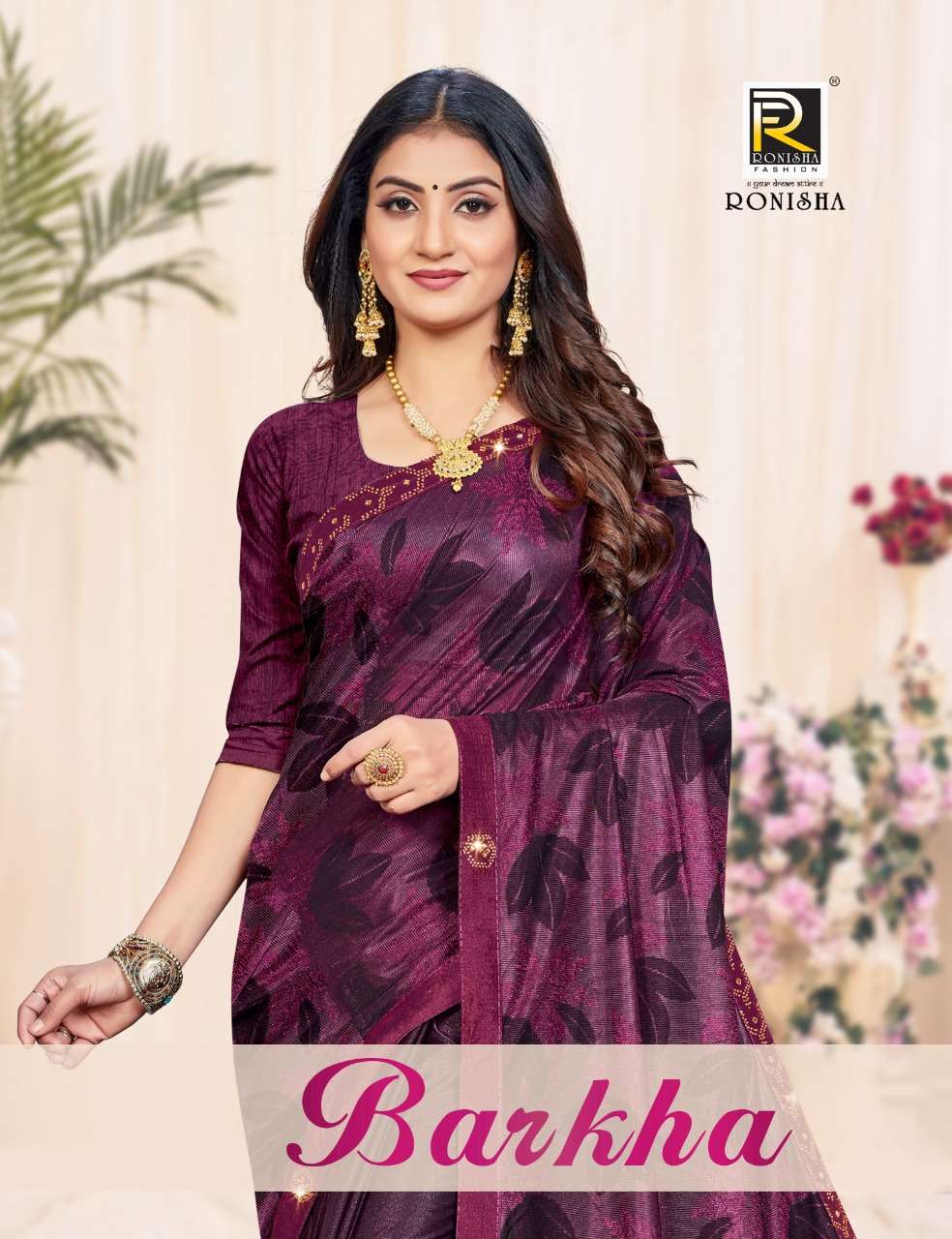 BARKHA BY RONISHA FASHION 1001 TO 1006 SERIES DESIGNER LYCRA SAREES