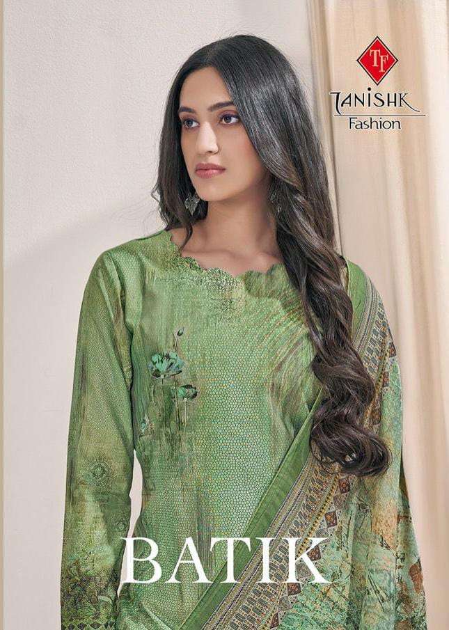 BATIK BY TANISHK FASHION 1101 TO 1106 SERIES DESIGNER MUSLIN DRESSES