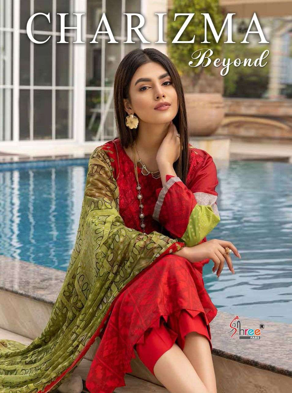 BEYOND CHARIZMA BY SHREE FABS 2141 TO 2146 SERIES COTTON DRESSES