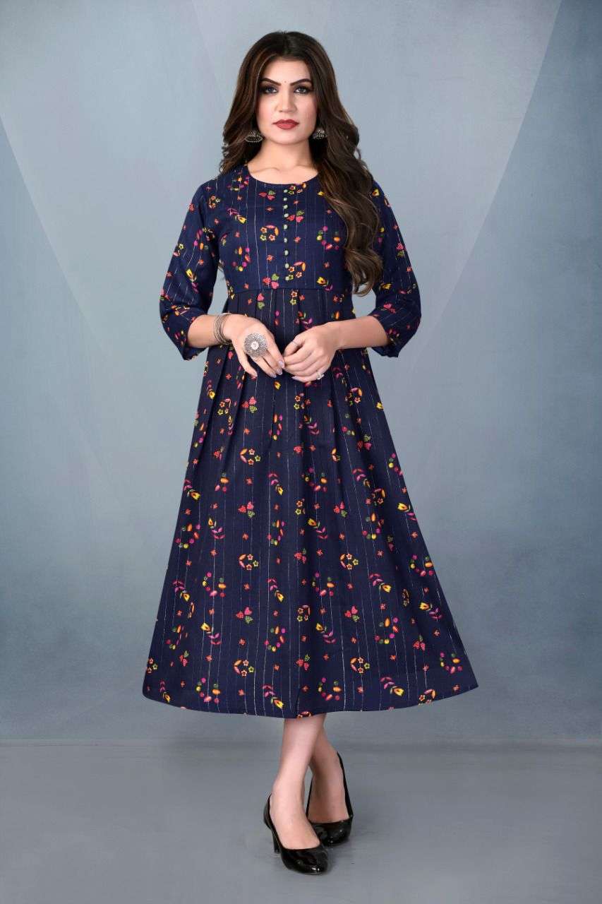 COTTON CANDY BY FF 101 TO 104 SERIES DESIGNER COTTON KURTIS