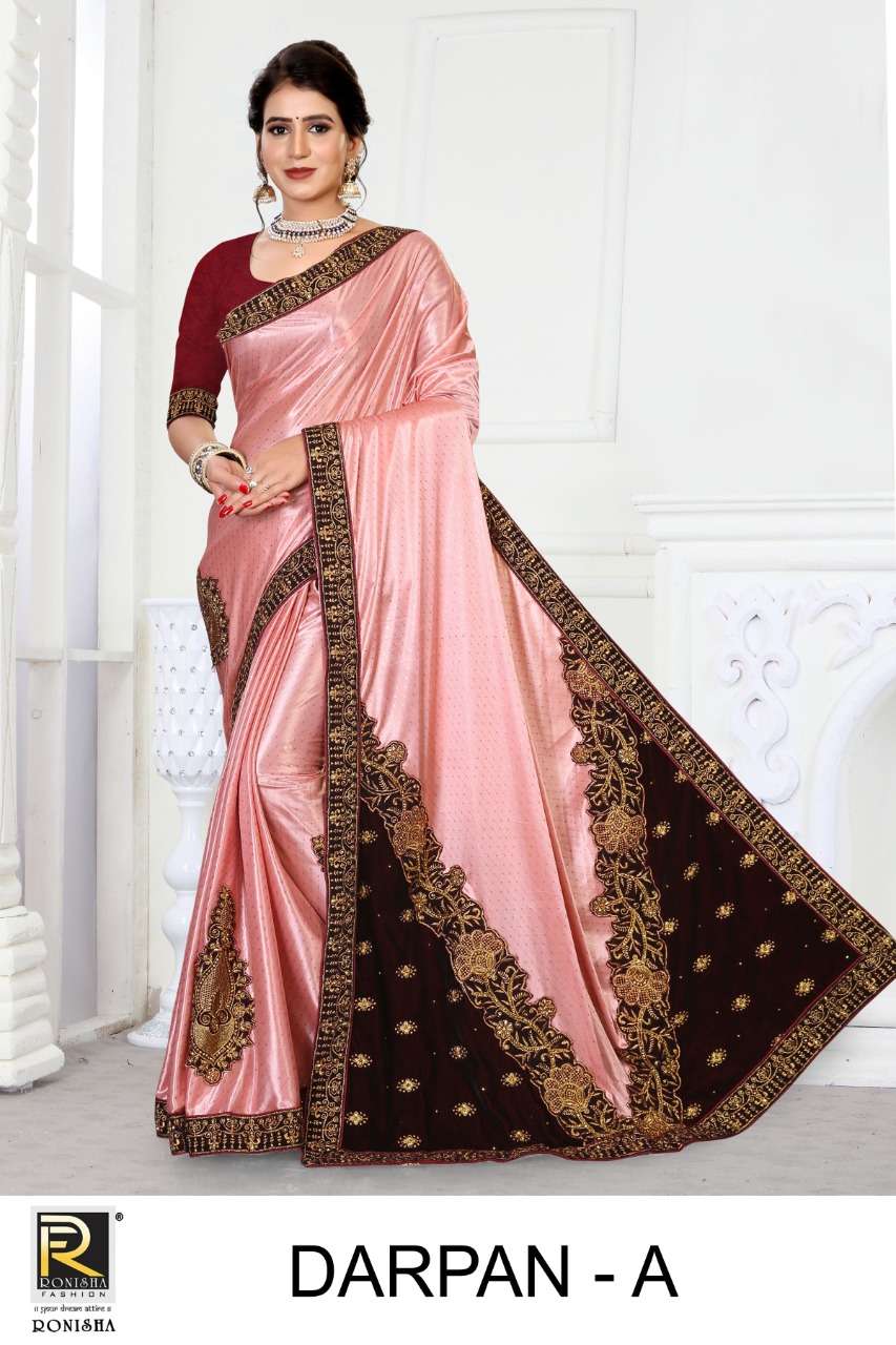 DARPAN BY RONISHA FASHION A TO D SERIES DESIGNER LYCRA SAREES