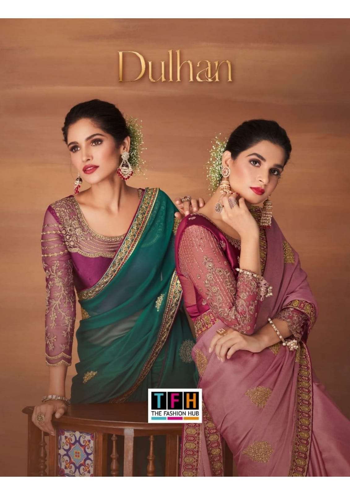 DULHAN BY TFH 6201 TO 6212 SERIES DESIGNER SAREES