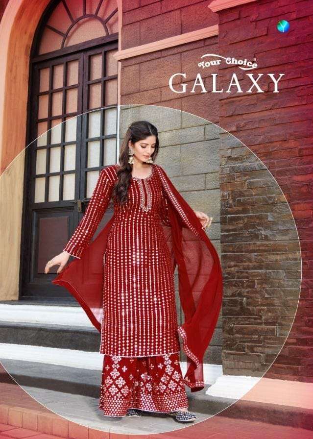 GALAXY BY YOUR CHOICE 3613 TO 3617 SERIES GEORGETTE DRESSES