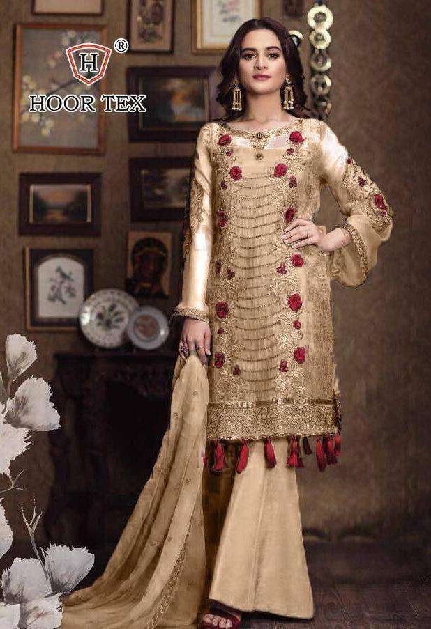 HOOR TEX 18020-B HIT DESIGN BY HOOR TEX DESIGNER GEORGETTE DRESS