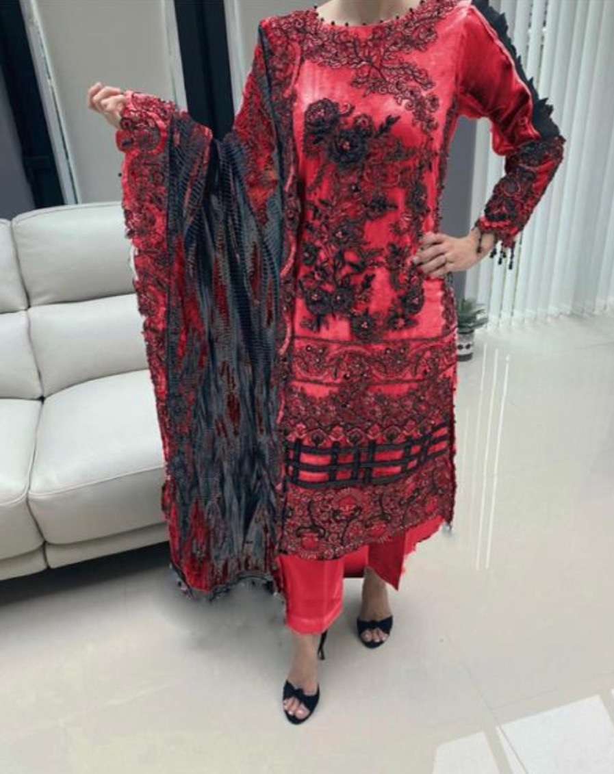 HOOR TEX 20014 COLOURS BY HOOR TEX HEAVY GEORGETTE PAKISTANI DRESSES