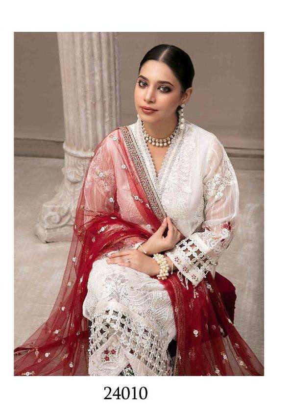 HOOR TEX 24010 HIT DESIGN BY HOOR TEX DESIGNER GEORGETTE DRESS