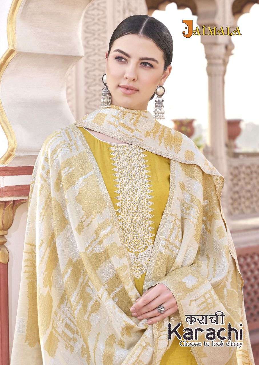 JAIMALA KARACHI BY ALOK SUIT 939-001 TO 939-006 SERIES JAM COTTON DRESSES