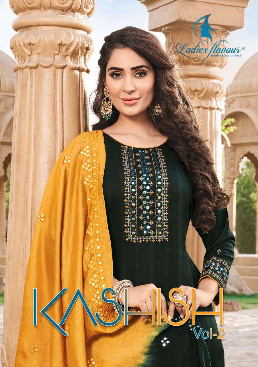 KASHISH VOL-2 BY LADIES FLAVOUR 2001 TO 2006 SERIES DESIGNER RAYON DRESSES