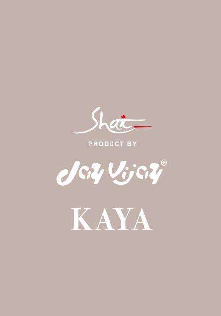 KAYA BY JAY VIJAY 2321 TO 2328 SERIES DESIGNER SILK DRESSES