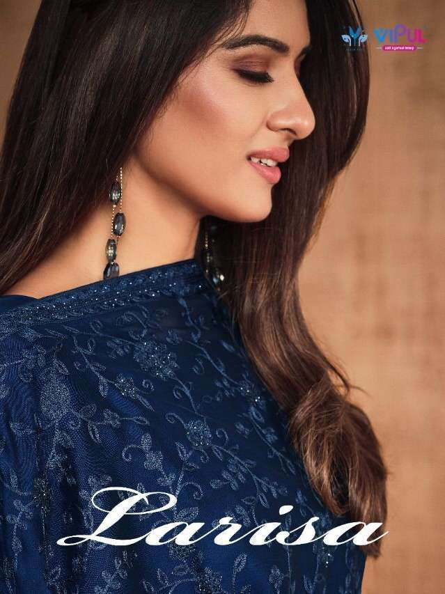 LARISA BY VIPUL 4801 TO 4805 SERIES HEAVY DESIGNER GEORGETTE DRESSES