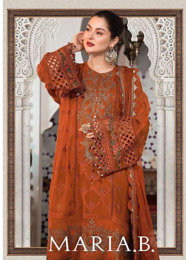 MARIA.B BY GUL FARAZ 501 TO 502 SERIES FAUX GEORGETTE DRESSES