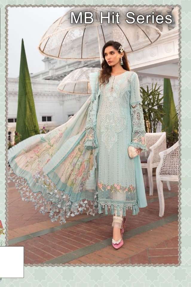 MB HIT SERIES BY ZIAAZ DESIGNS DESIGNER COTTON PAKISTANI DRESSES