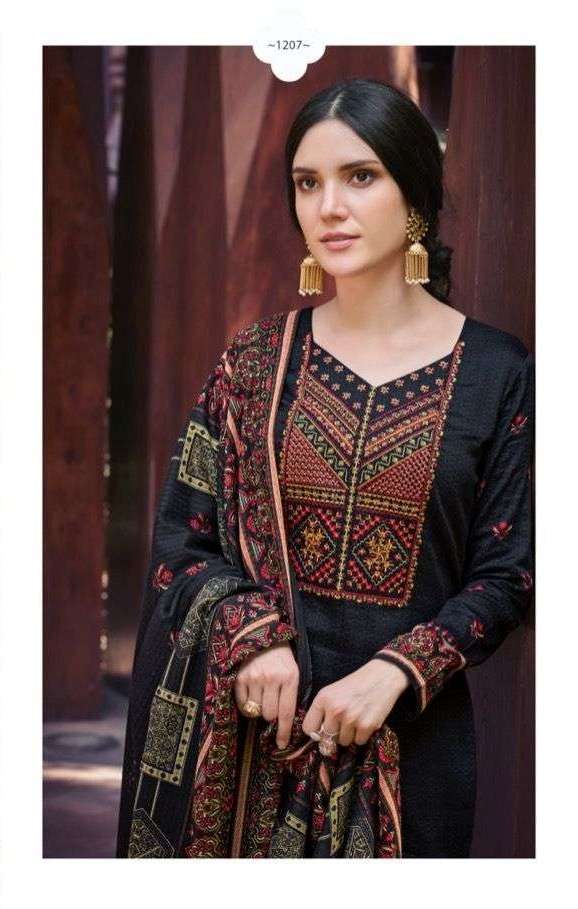 MUSKAAN BY TANISHK FASHION 1201 TO 1208 SERIES DESIGNER COTTON DRESSES