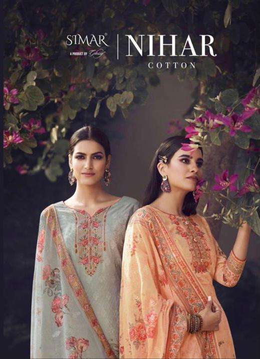 NIHAR BY SIMAR 927 TO 934 SERIES DESIGNER COTTON DRESSES