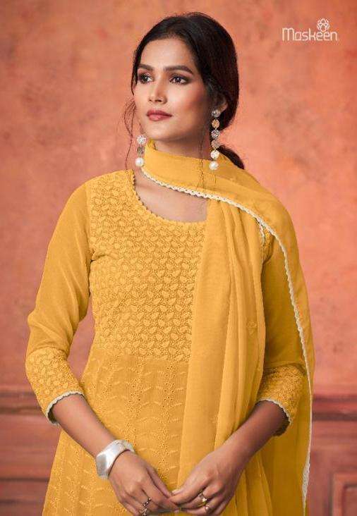 NOOR BY MAISHA 3161 TO 3166 SERIES PURE GEORGETTE DRESSES