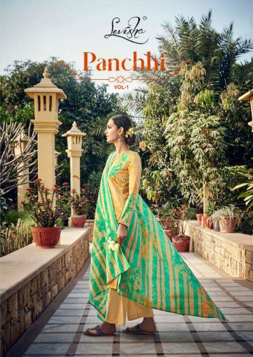 PANCHHI BY LEVISHA 1013 TO 1020 SERIES DESIGNER JAM COTTON DRESSES