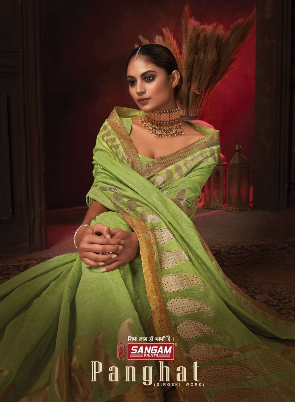 PANGHAT BY SANGAM PRINTS 1477 TO 1482 SERIES DESIGNER COTTON SAREES