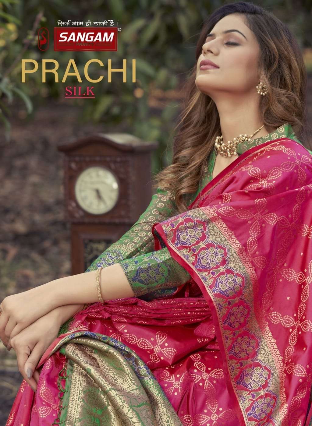 PRACHI SILK BY SANGAM PRINTS 2301 TO 2306 SERIES DESIGNER SILK SAREES