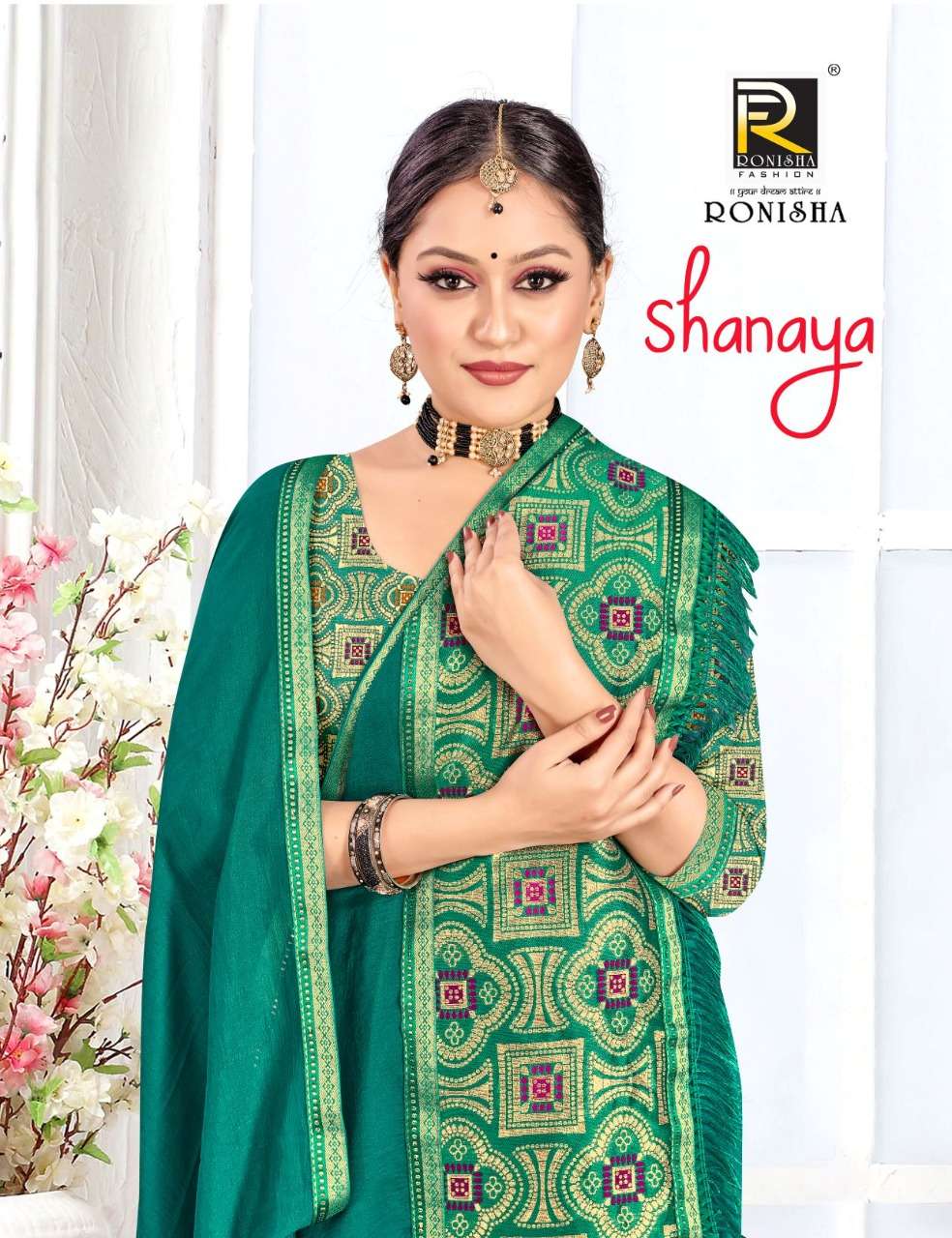 SHANAYA BY RONISHA FASHION 1001 TO 1008 SERIES DESIGNER SILK SAREES