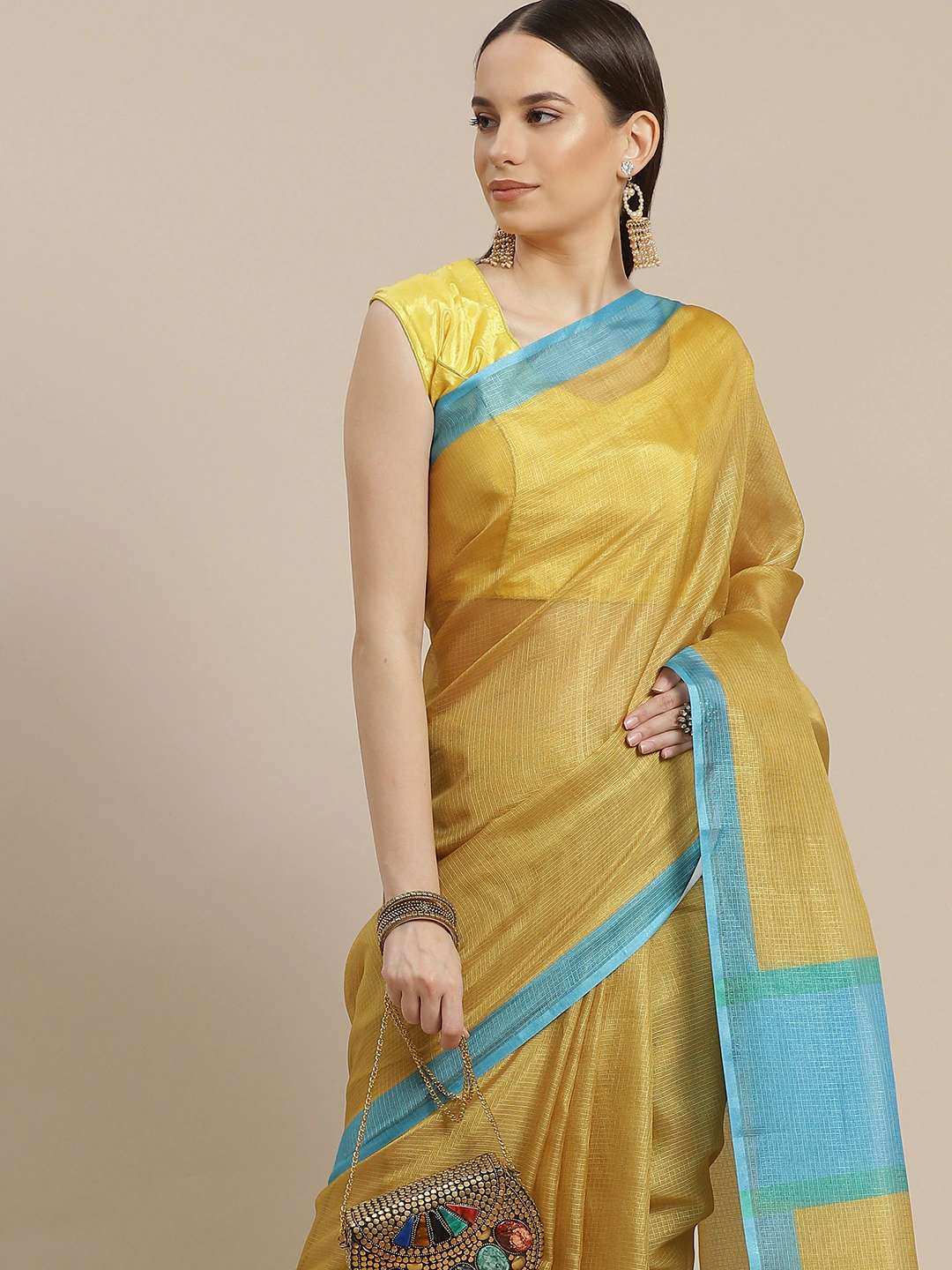 SR-107 BY ASLIWHOLESALE 01 TO 09 SERIES DESIGNER COTTON BLEND SAREES