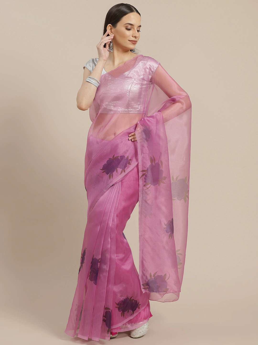 SR-111 BY ASLIWHOLESALE 01 TO 09 SERIES DESIGNER ORGANZA SAREES