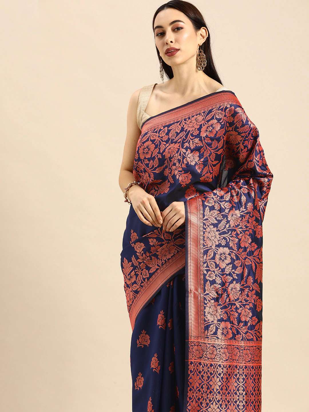 SR-112 BY ASLIWHOLESALE 01 TO 26 SERIES DESIGNER SILK BLEND SAREES