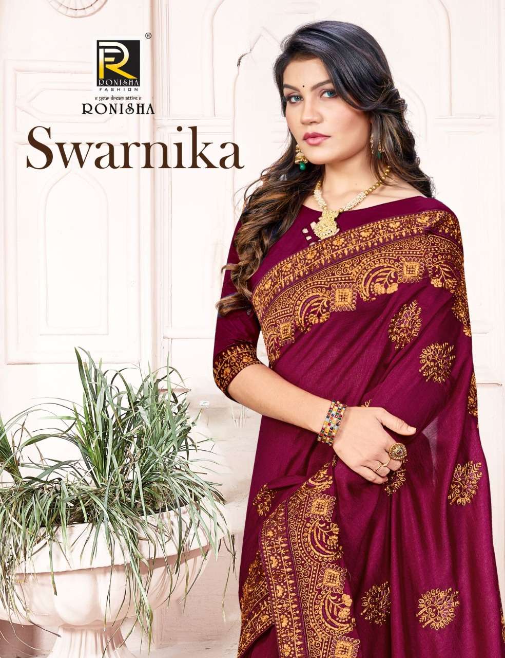 SWARNIKA BY RONISHA FASHION 1001 TO 1008 SERIES DESIGNER SILK SAREES