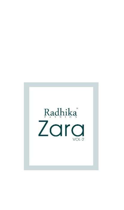 ZARA VOL-2 BY RADHIKA FASHION 24001 TO 24008 SERIES DESIGNER COTTON DRESSES