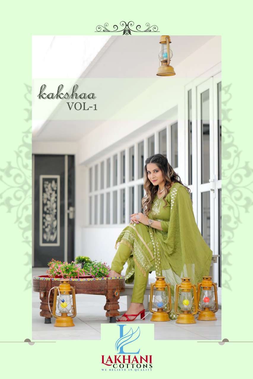 KAKSHAA VOL-1 BY LAKHANI COTTON DESIGNER COTTON DRESSES