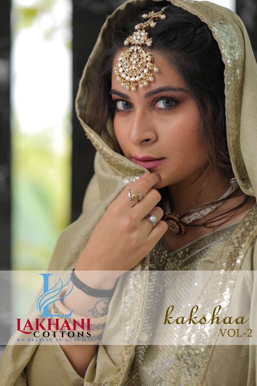 KAKSHAA VOL-2 BY LAKHANI COTTONS 2001 TO 2004 SERIES DESIGNER COTTON DRESSES