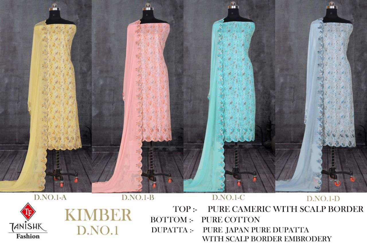 KIMBER BY TANISHK FASHION 1-A TO 1-D SERIES DESIGNER DRESSES