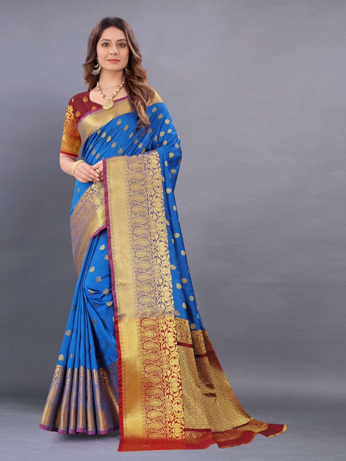 MAGIC BY ASLIWHOLESALE 01 TO 08 SERIES DESIGNER LITCHI SILK SAREES