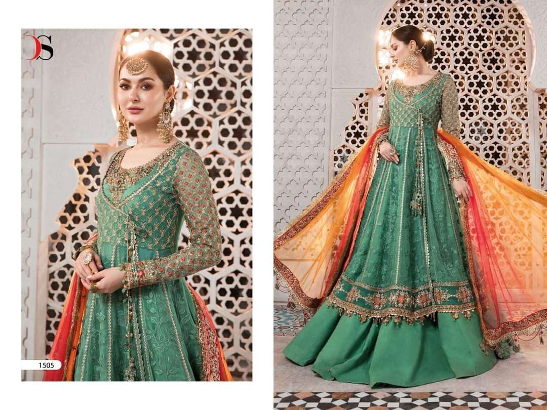 MARIAB. EMBROIDERED BY DEEPSY DESIGNER PAKISTANI DRESS